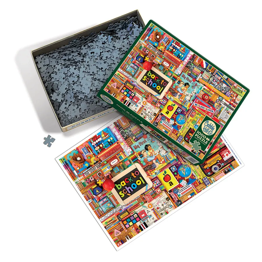 Cobble Hill Back to School puzzle 1000 piese colaj