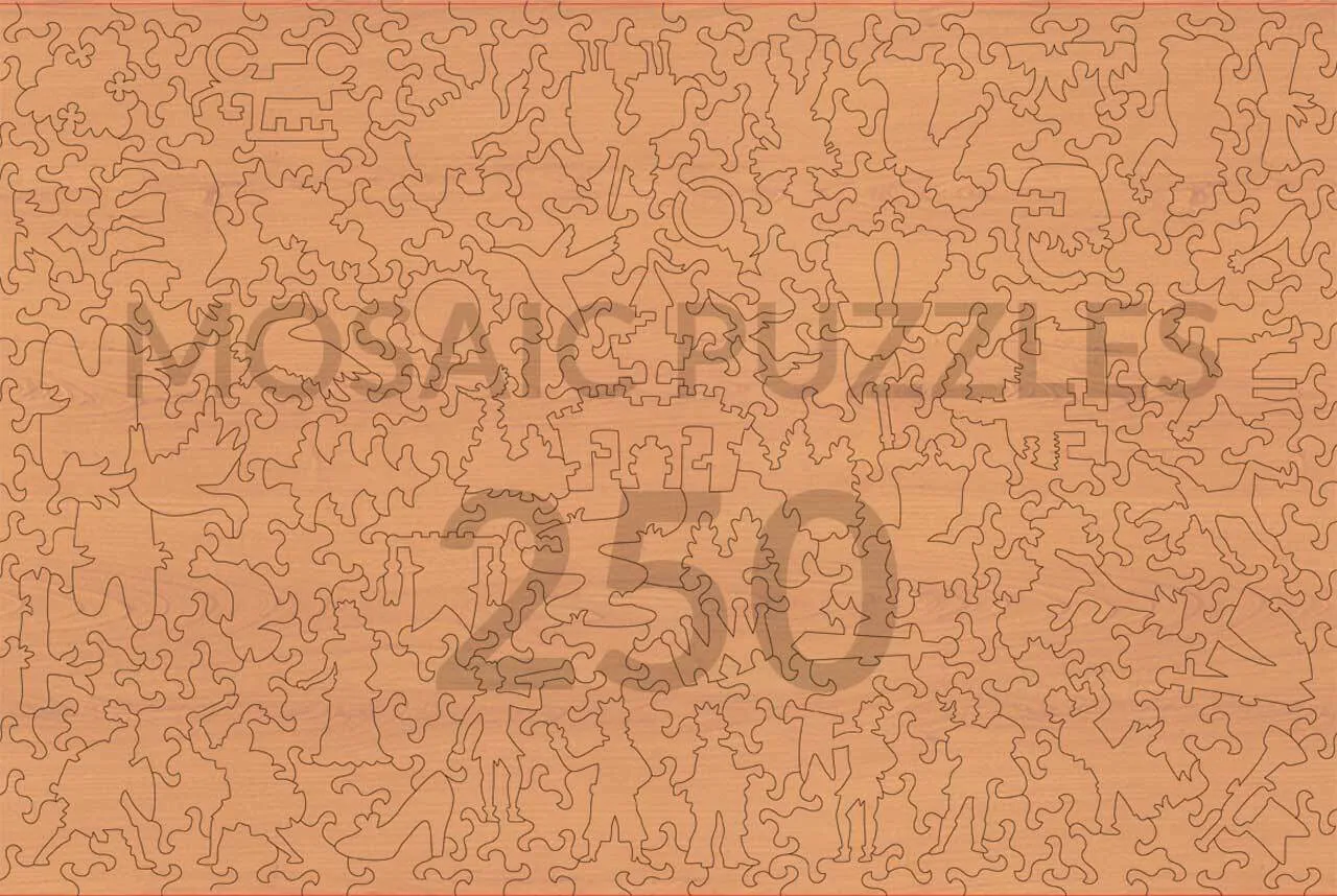 Mosaic Puzzles La Maison Van Gogh puzzle lemn 500 piese
