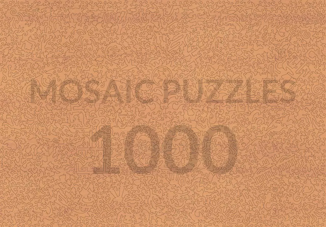 Mosaic Puzzles Figures on Beach Renoir puzzle lemn 1000 piese arta