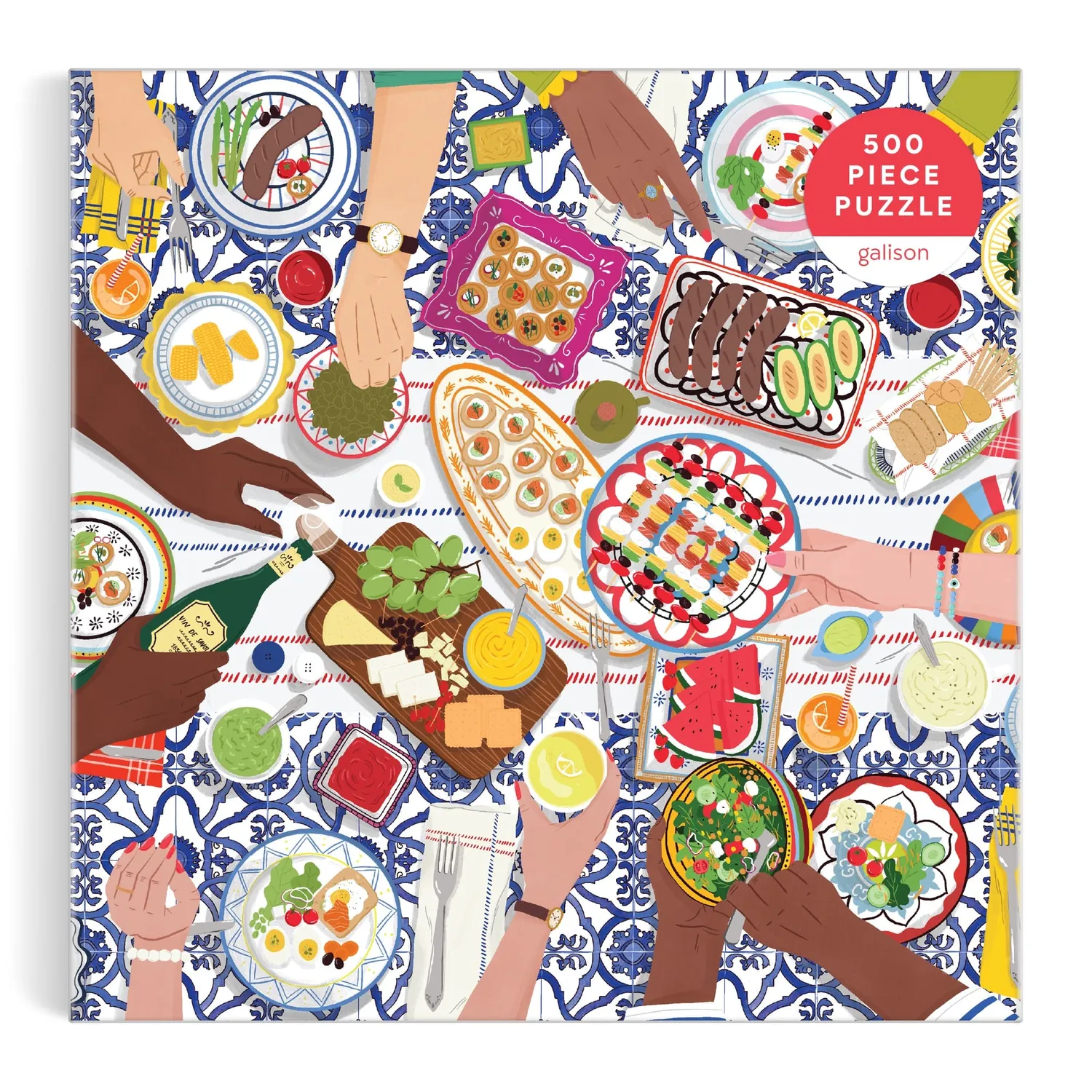 Mudpuppy Gather Together puzzle 500 piese 51x51 cm