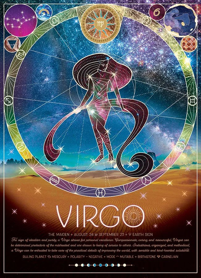 Cobble Hill Virgo puzzle 500 piese zodiac