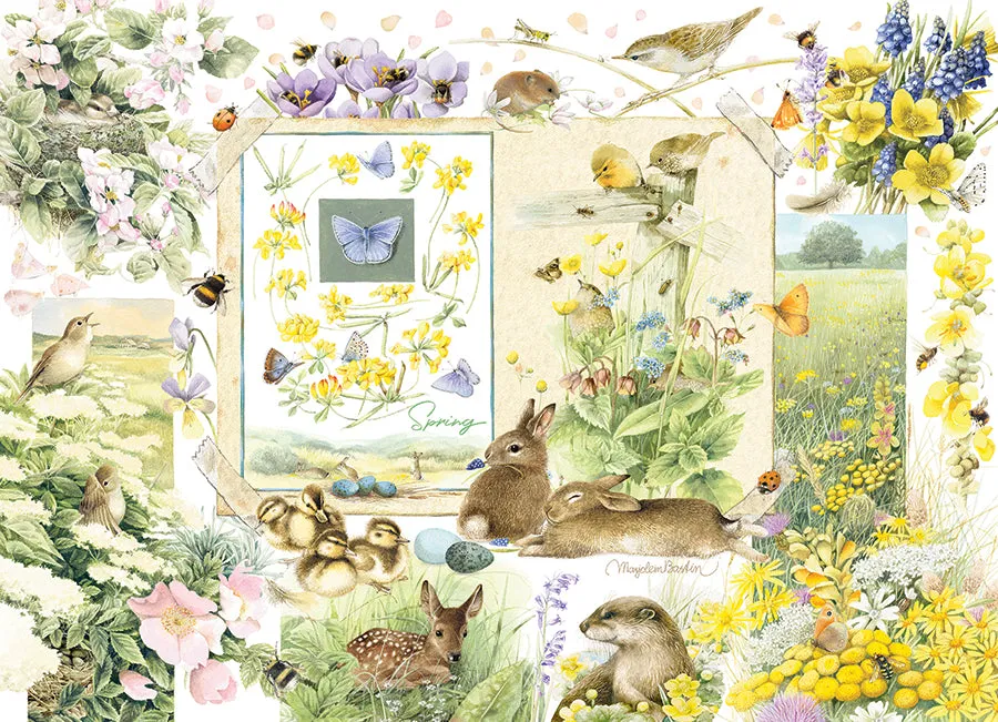 Cobble Hill Nature Journal Spring puzzle 1000 piese