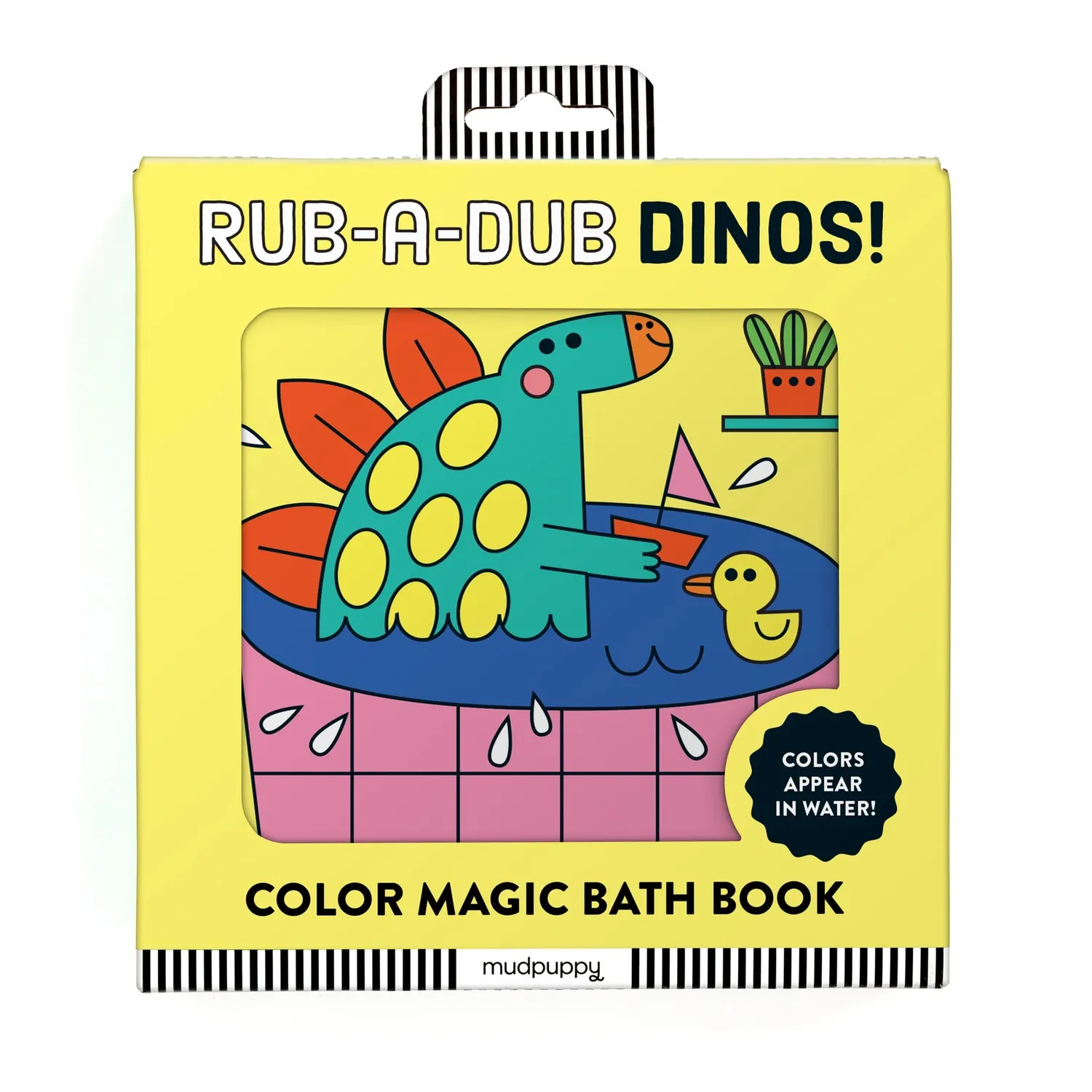 Mudpuppy Rub-a-Dub Dinos! carte de baie magica