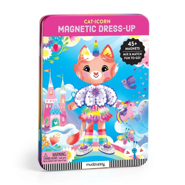 Mudpuppy Cat-icorn set magnetic 45 magneti