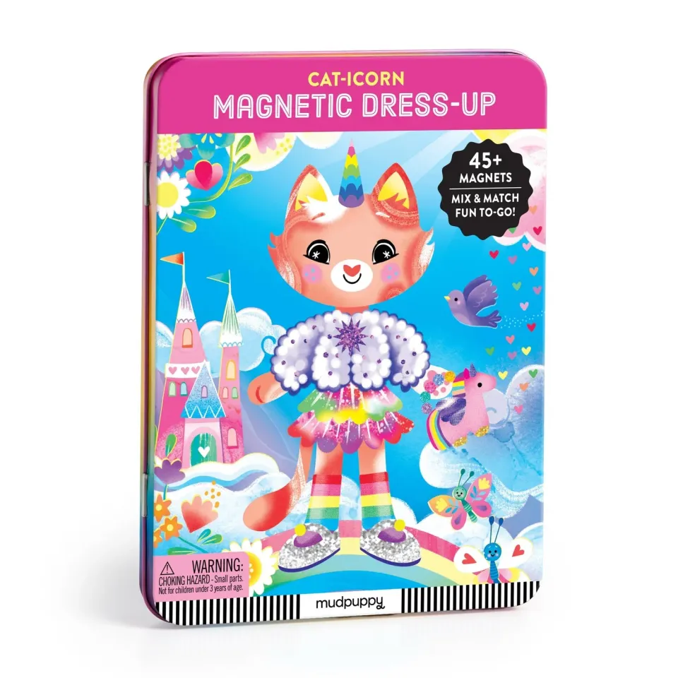 Mudpuppy Cat-icorn set magnetic 45 magneti