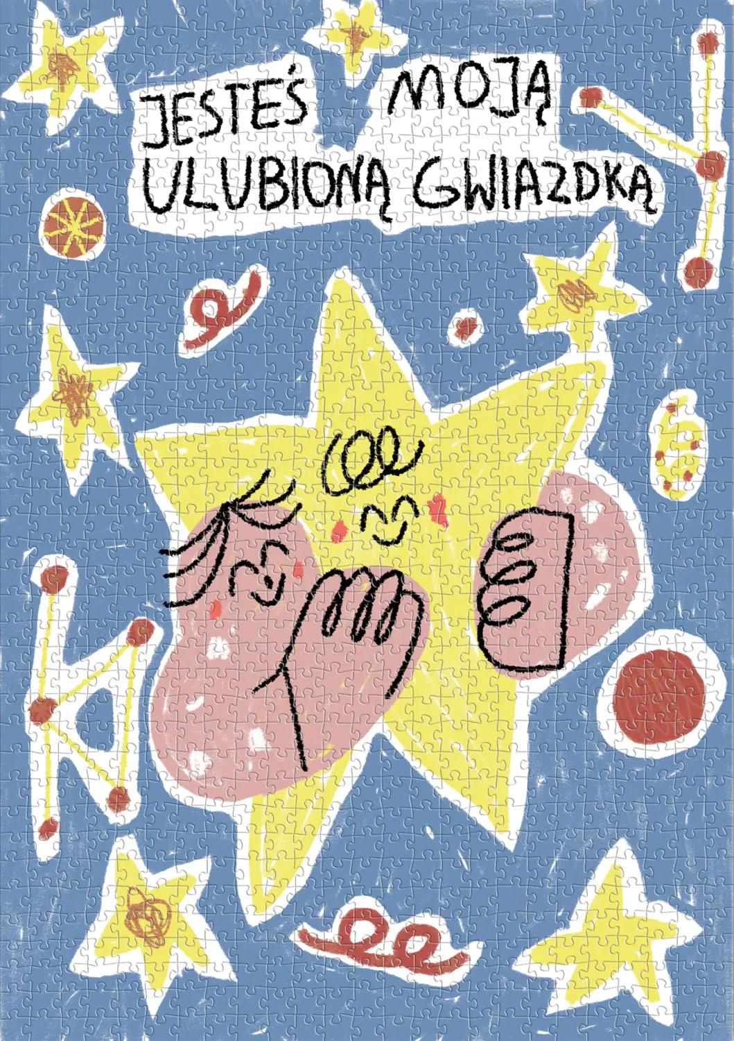 Muno Puzzle Gwiazdka puzzle 1000 piese colorat