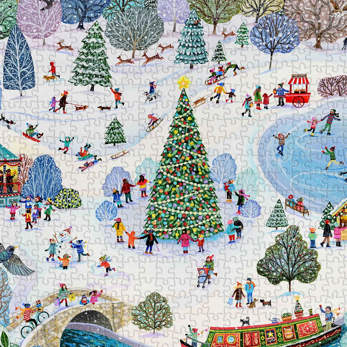 PieceRelax PieceClicks U1213 puzzle 1000 piese iarna