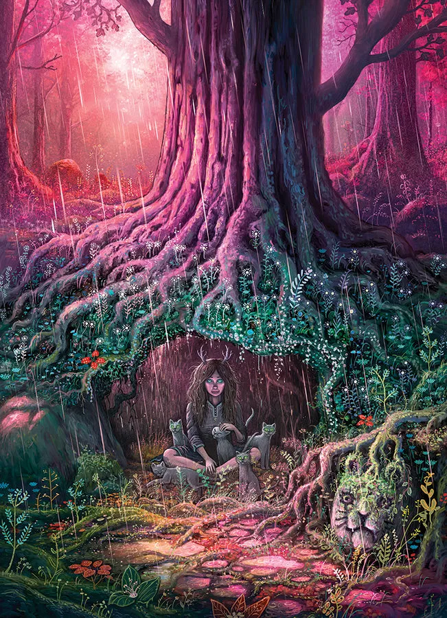 Cobble Hill Ethereal Heaven puzzle 1000 piese fantasy