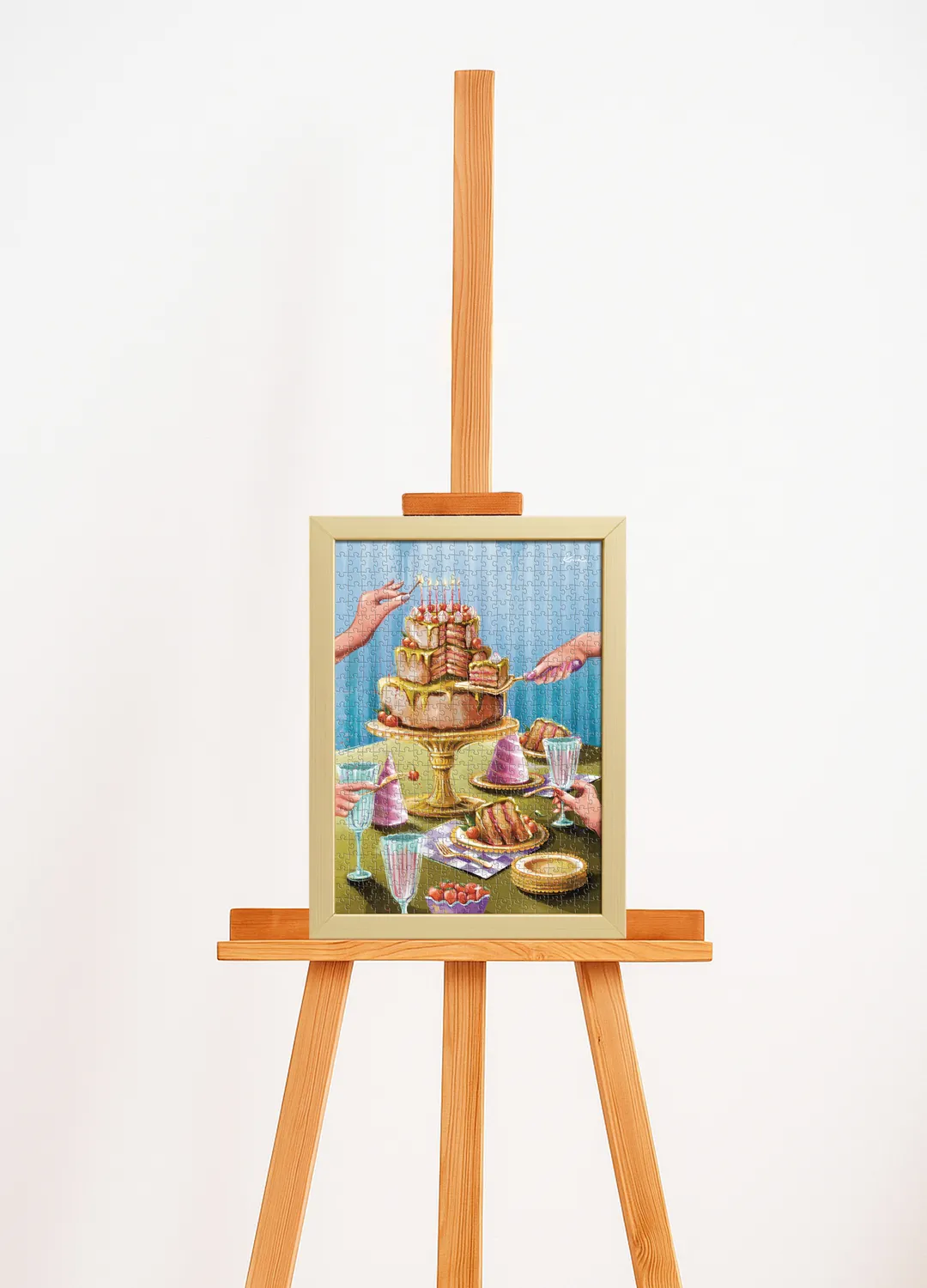 Muno Puzzle rama lemn puzzle 500 piese 33x47 pin