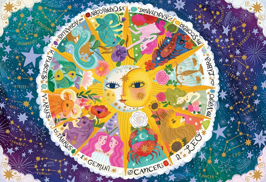 Cobble Hill Puzzle Chess What’s Your Sign? puzzle 100 piese zodiac