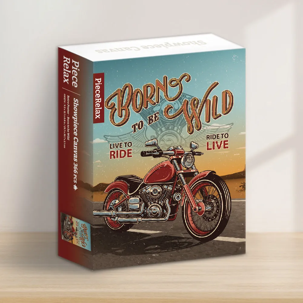 PieceRelax Puzzle Canvas Born to be Wild HN1274 puzzle
