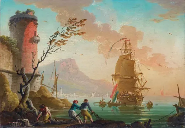 Mosaic Puzzles Fishing Harbor puzzle lemn 500 piese barci