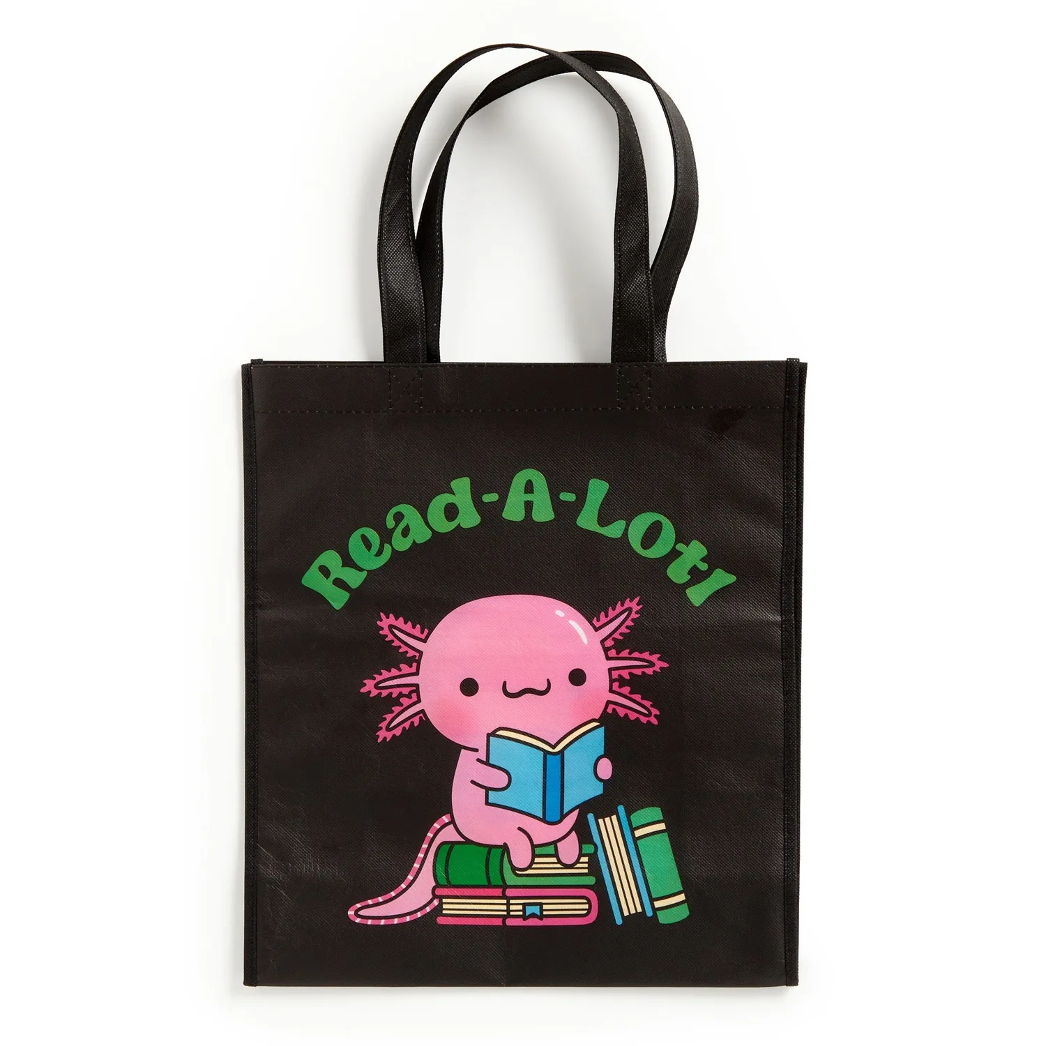 Mudpuppy Read-a-Lotl sacosa reutilizabila axolotl