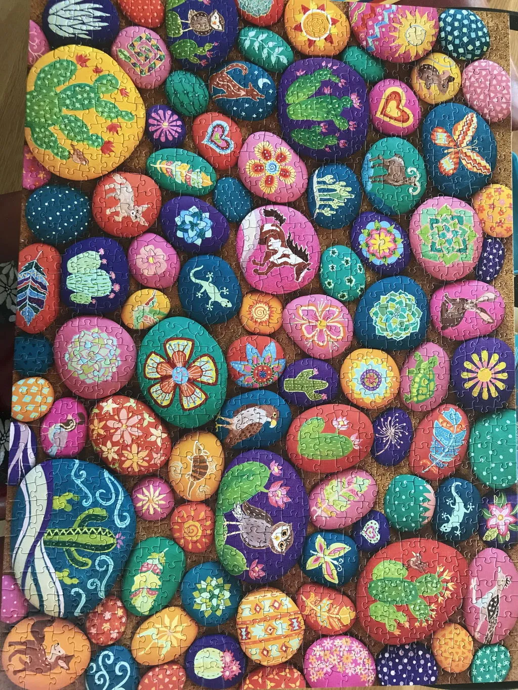 Cobble Hill Southwest Stones puzzle 1000 piese cu animale
