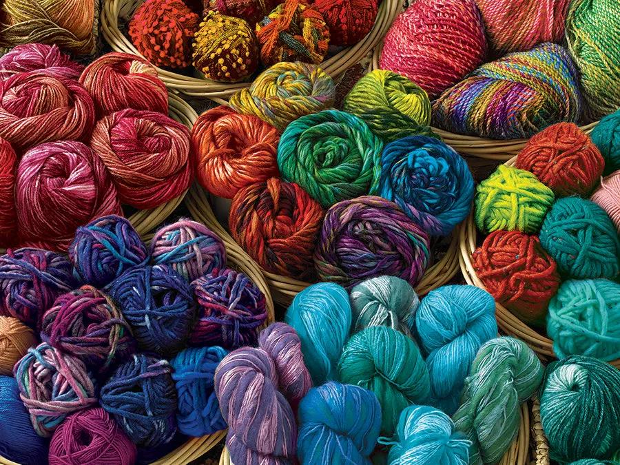 Cobble Hill Easy Handling A Yen for Yarn puzzle 275 piese lână