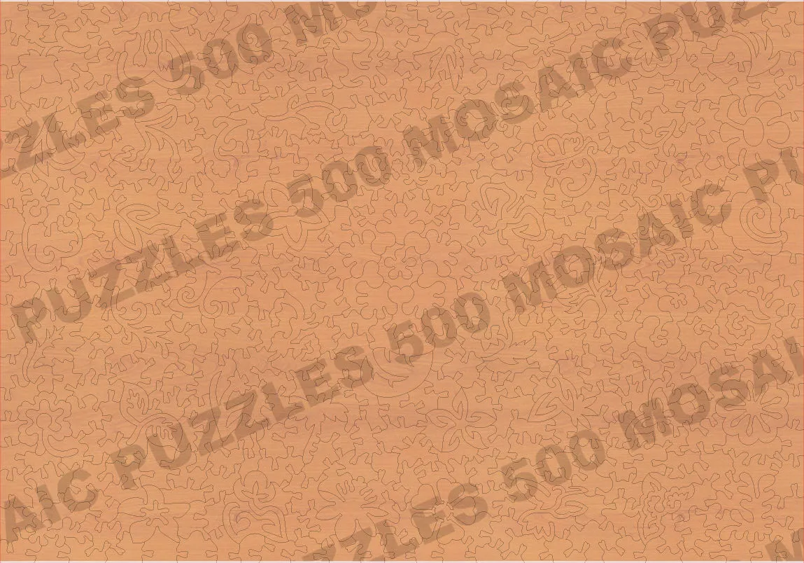 Mosaic Puzzles The Rose Cloud puzzle lemn 500 piese peisaj