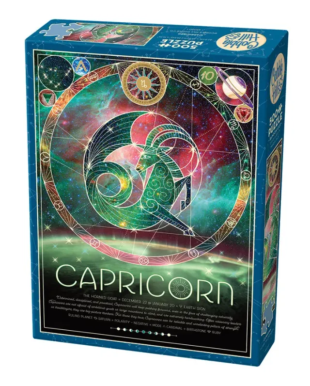 Cobble Hill Capricorn puzzle 500 piese zodiac