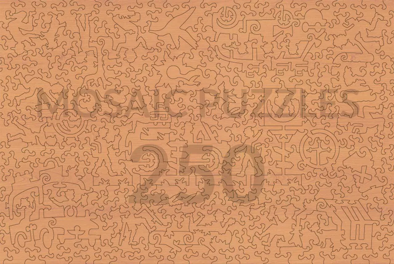 Mosaic Puzzles Campfire Memories puzzle lemn 500 piese