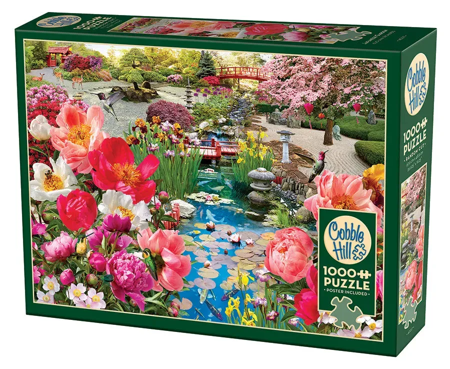 Cobble Hill Japanese Garden puzzle 1000 piese peisaj
