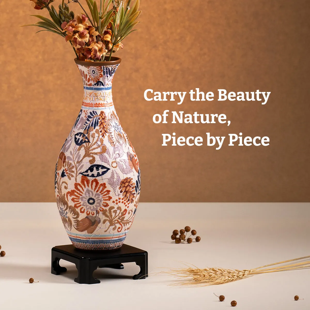 PieceRelax Autumn Abundance S1042 vază puzzle 3D toamnă