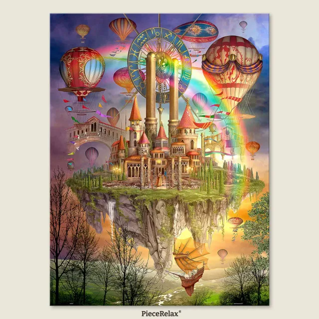 PieceRelax Tarot Town U1200 puzzle 4032 piese fantasy