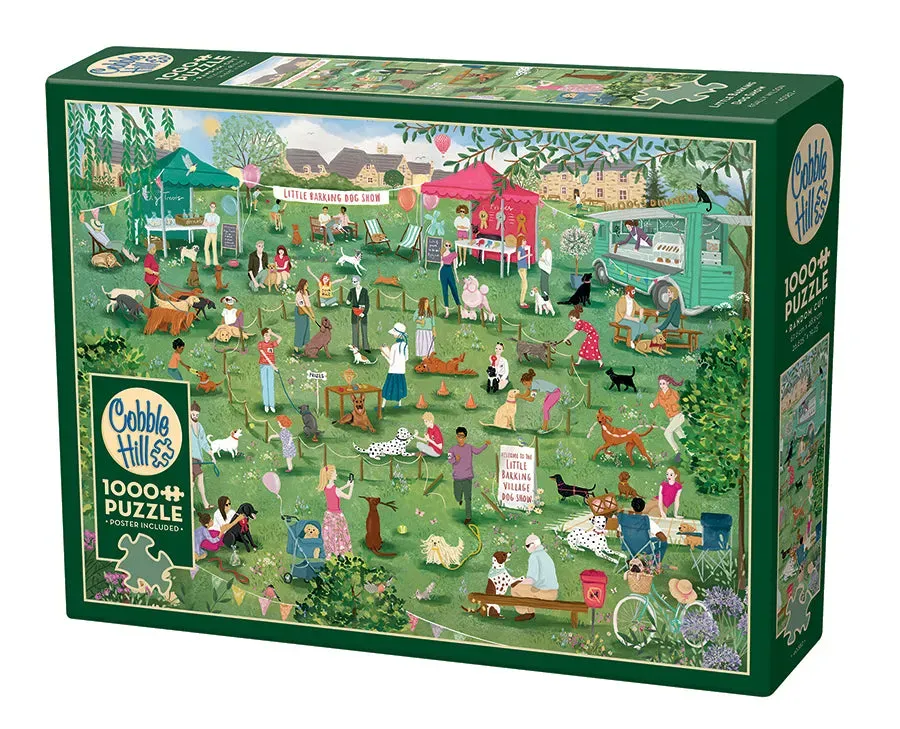 Cobble Hill Little Barking Dog Show puzzle 1000 piese concurs