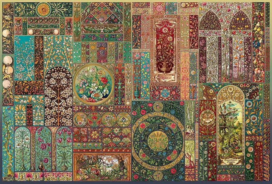 Cobble Hill Anton Seder puzzle 2000 piese art nouveau
