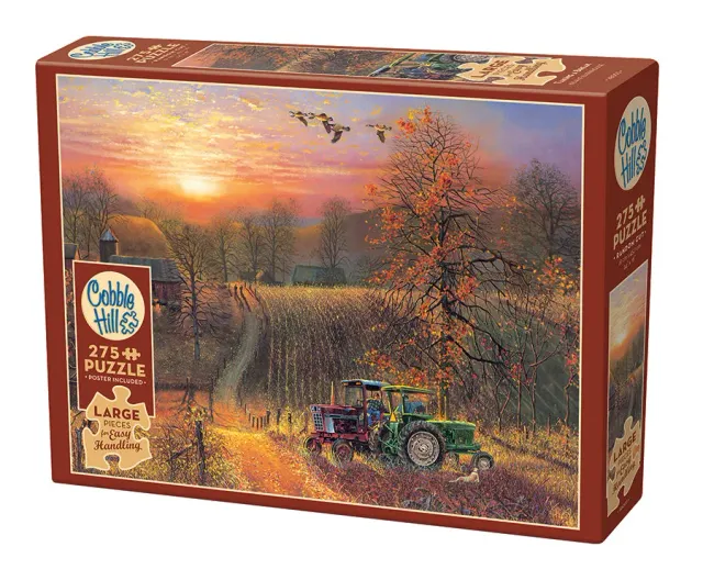 Cobble Hill Taking a Break puzzle 275 piese toamna