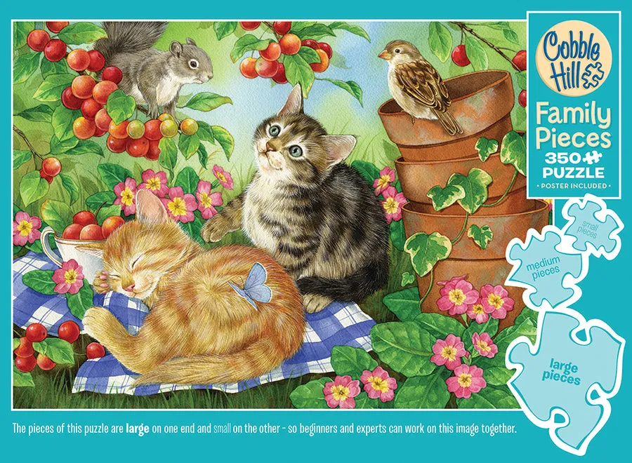 Cobble Hill Cherry Tree puzzle familie 350 piese picnic