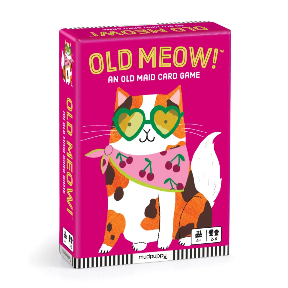 Mudpuppy Old Meow joc cărți 41 cărți pisici