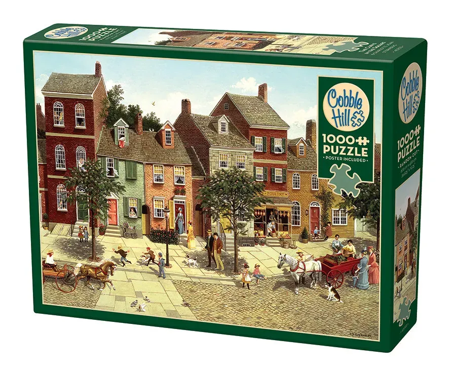 Cobble Hill The Curve in the Square puzzle 1000 piese oras
