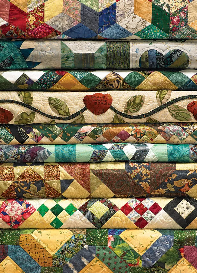 Cobble Hill Grandma's Quilts puzzle 1000 piese pilotă