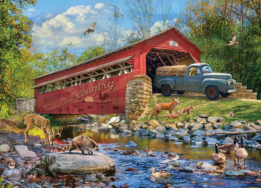Cobble Hill Country puzzle 1000 piese peisaj rural