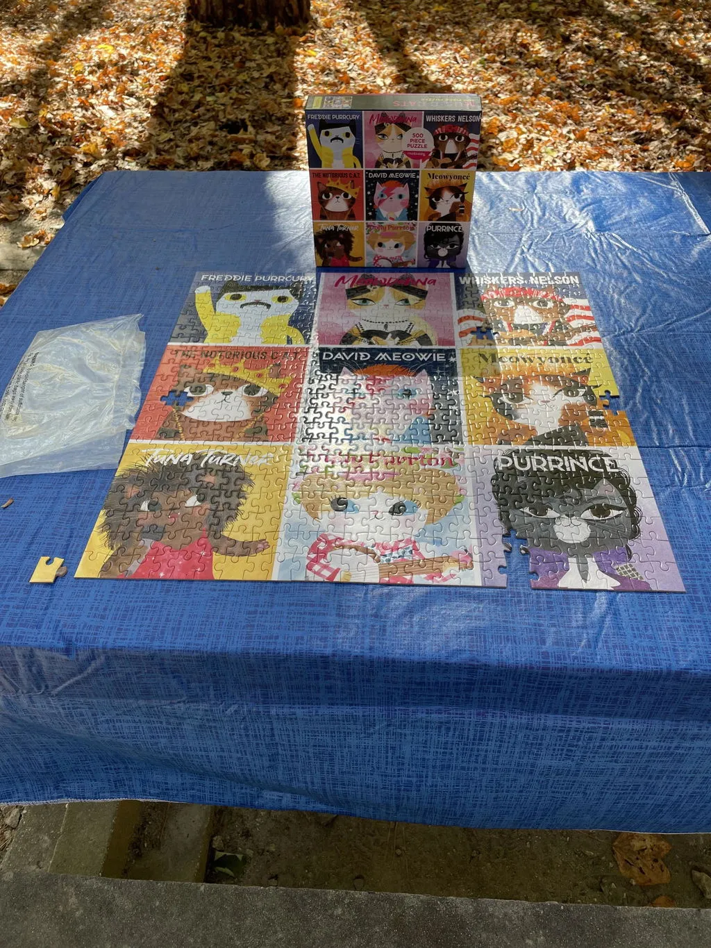 Mudpuppy Music Cats puzzle 500 piese pisici