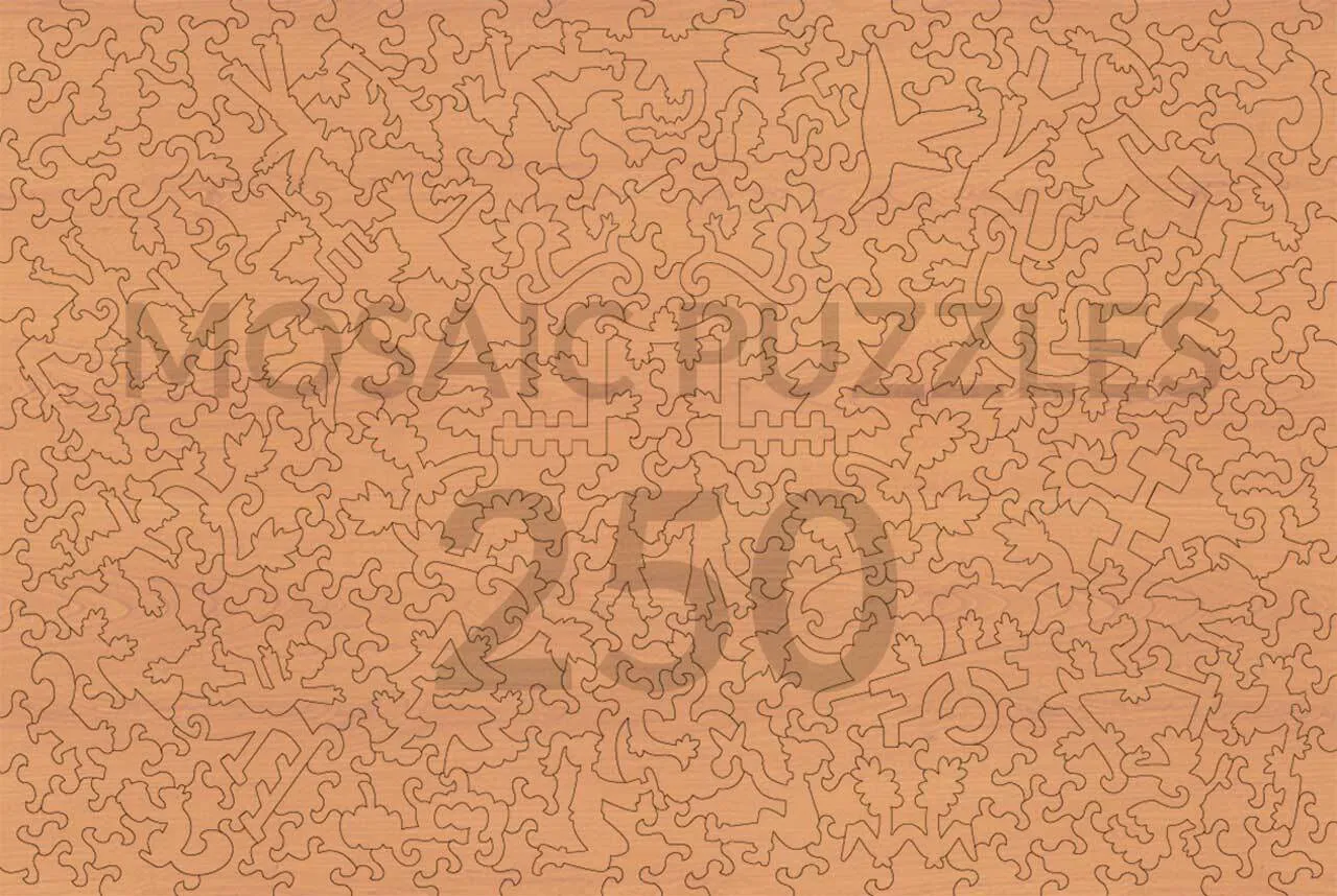 Mosaic Puzzles Grand Alpine Journey puzzle lemn 500 piese munte