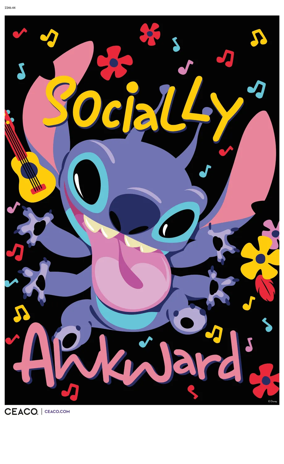 Ceaco Stitch Socially Awkward puzzle 300 piese mari Disney