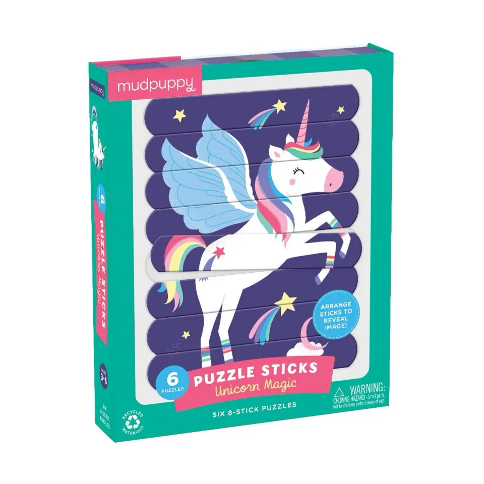 Mudpuppy Unicorn Magic bete puzzle 24 piese 3 ani