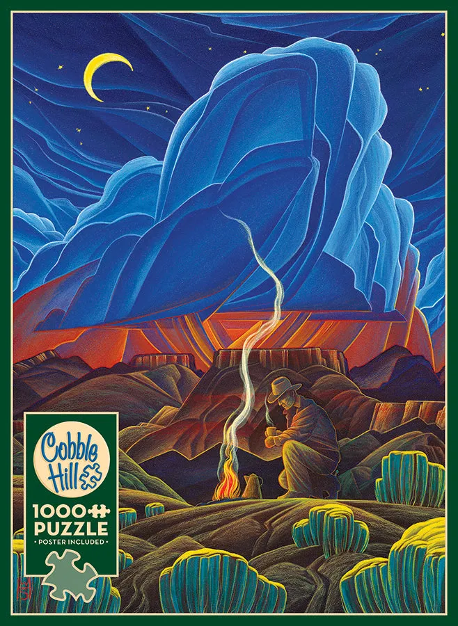 Cobble Hill All Nighter puzzle 1000 piese peisaj nocturn