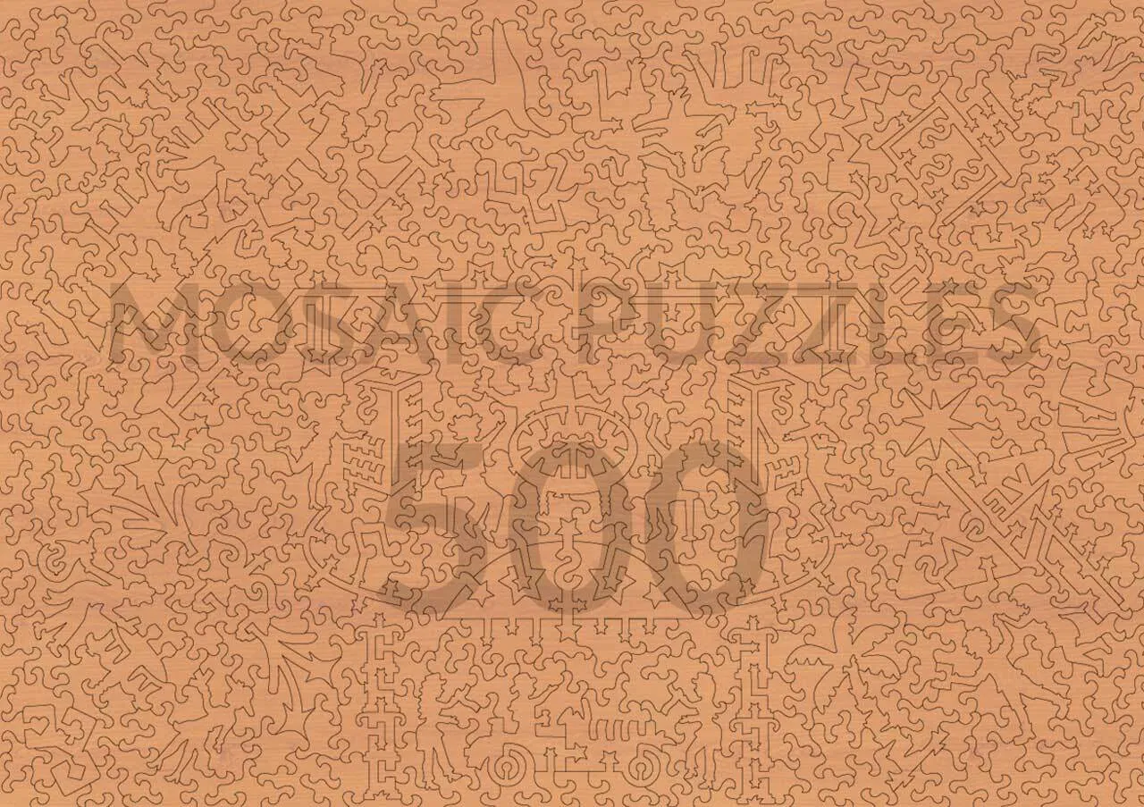 Mosaic Puzzles Lucky Streak puzzle lemn 100 piese casino