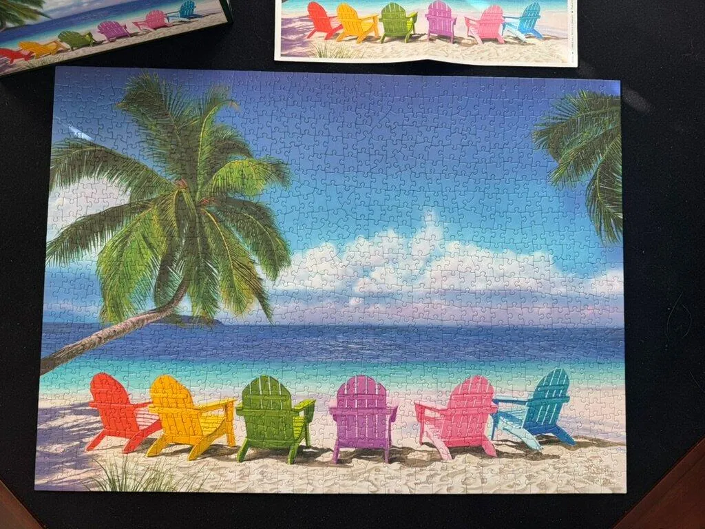 Cobble Hill Paradise puzzle 1000 piese plajă