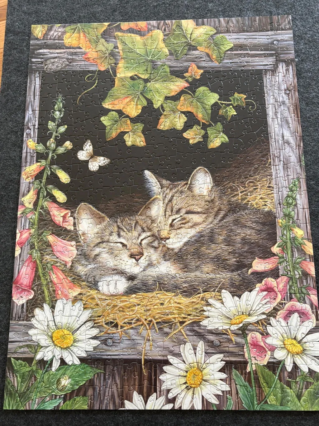 Cobble Hill Sisters puzzle 500 piese pisici