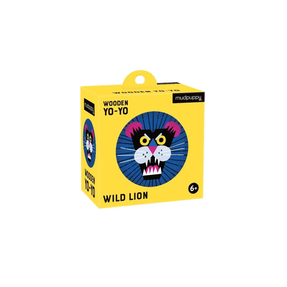 Mudpuppy Wild Lion yo-yo lemn 6+
