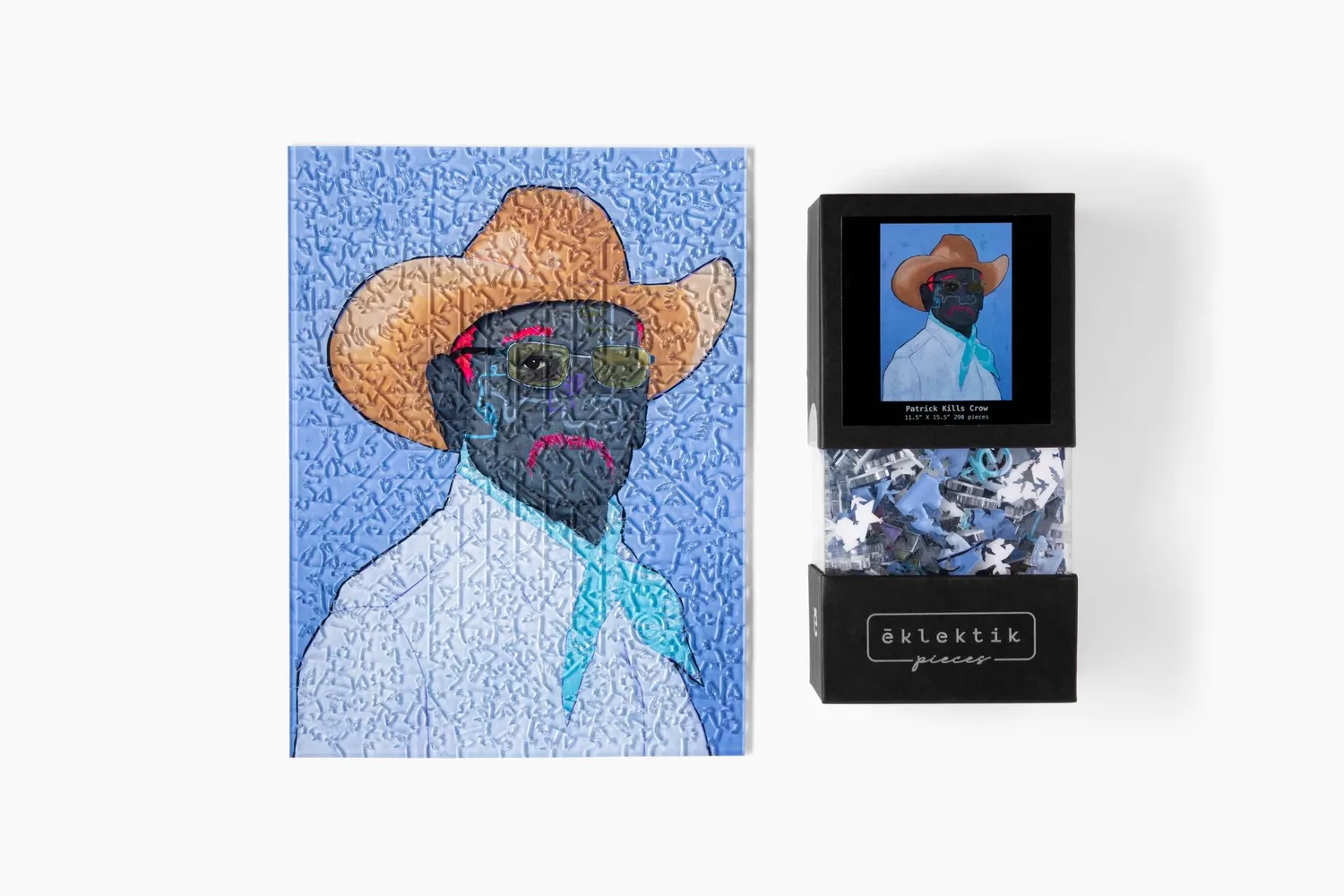 Eklektik Pieces Patrick Kills Crow puzzle 290 piese portret