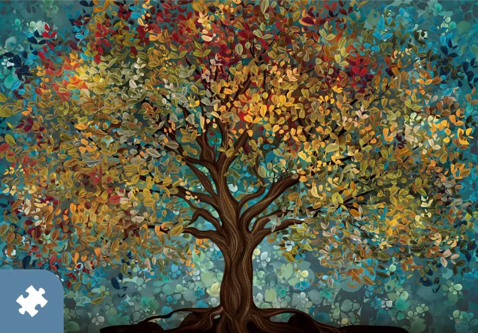 Mosaic Puzzles Traditions Autumn Tree puzzle 500 piese toamna
