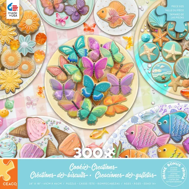 Ceaco Cookie Creations puzzle 300 piese dulciuri
