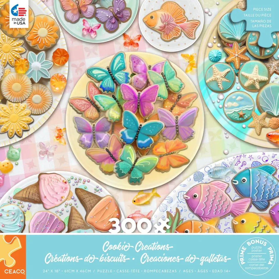 Ceaco Cookie Creations puzzle 300 piese dulciuri