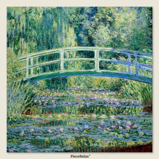 PieceRelax PieceClicks Bridge Water Lilies U1115 puzzle 756 piese Monet