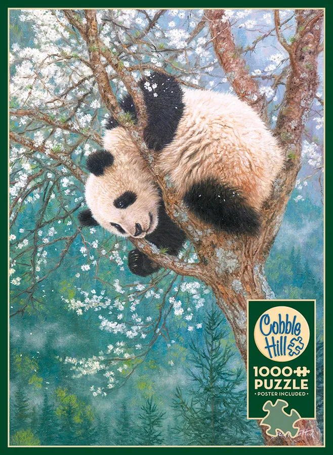 Cobble Hill Golden Child puzzle 1000 piese panda