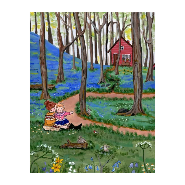 Hidden Piece Puzzles Spring in The Forest puzzle 360 piese 28x35 cm