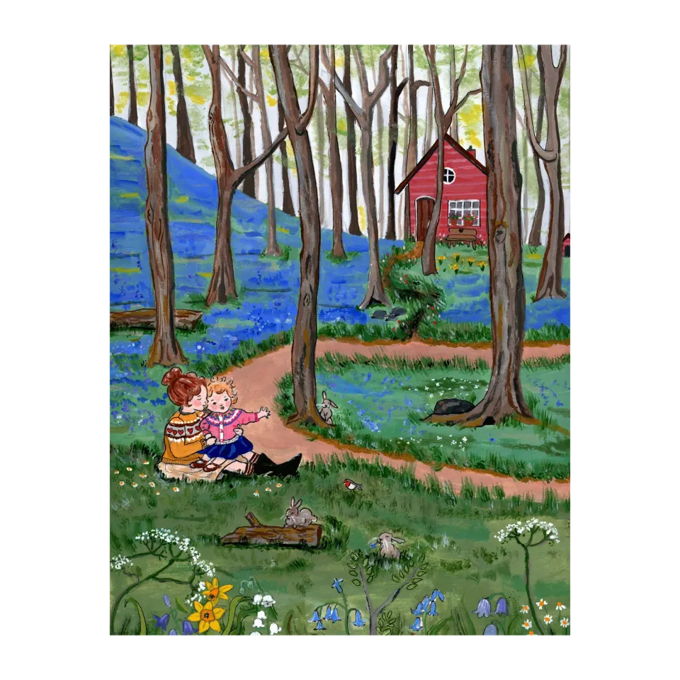 Hidden Piece Puzzles Spring in The Forest puzzle 360 piese 28x35 cm